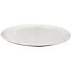 dinner plate white round melamine