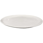 dinner plate white round melamine
