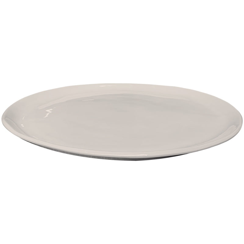 round stone melamine dinner plate