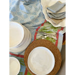 cream colored salad plate 