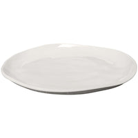 cream colored salad plate melamine