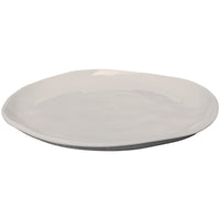 round stone melamine salad plate