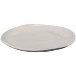 round stone melamine salad plate