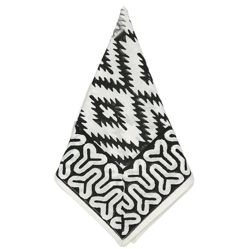 Cabana Napkins - Yellowstone - Black + White (set of 4)