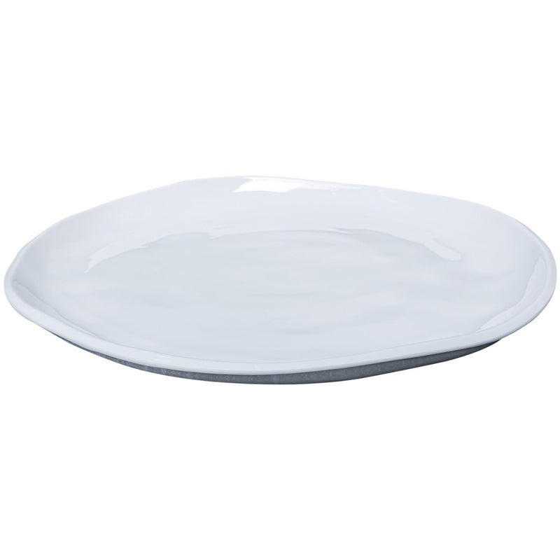 round white melamine salad plate