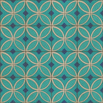 teal blue tan lay flat vinyl mat