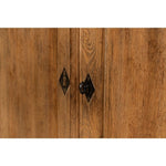 sideboard pine wood brown 4-door