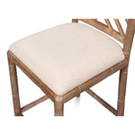 white wash oak counter stool