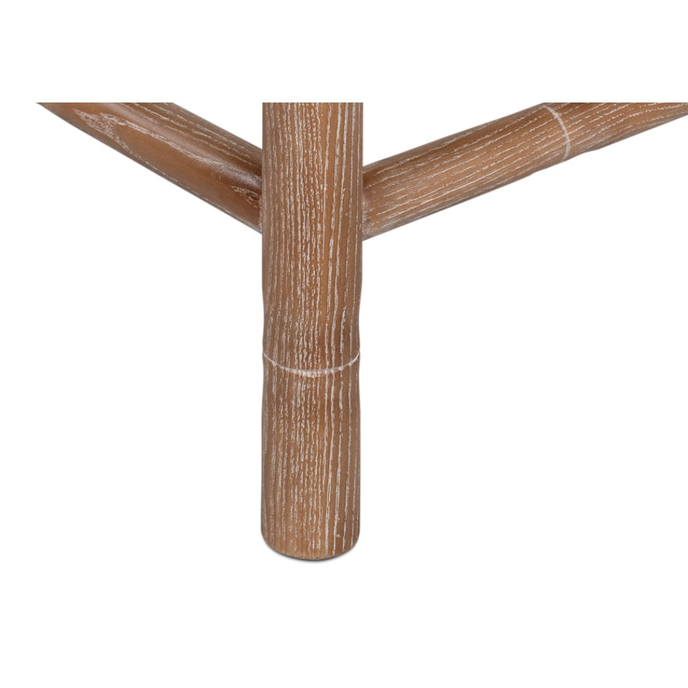 white wash oak counter stool