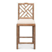 white wash oak counter stool