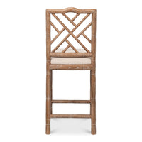 white wash oak counter stool