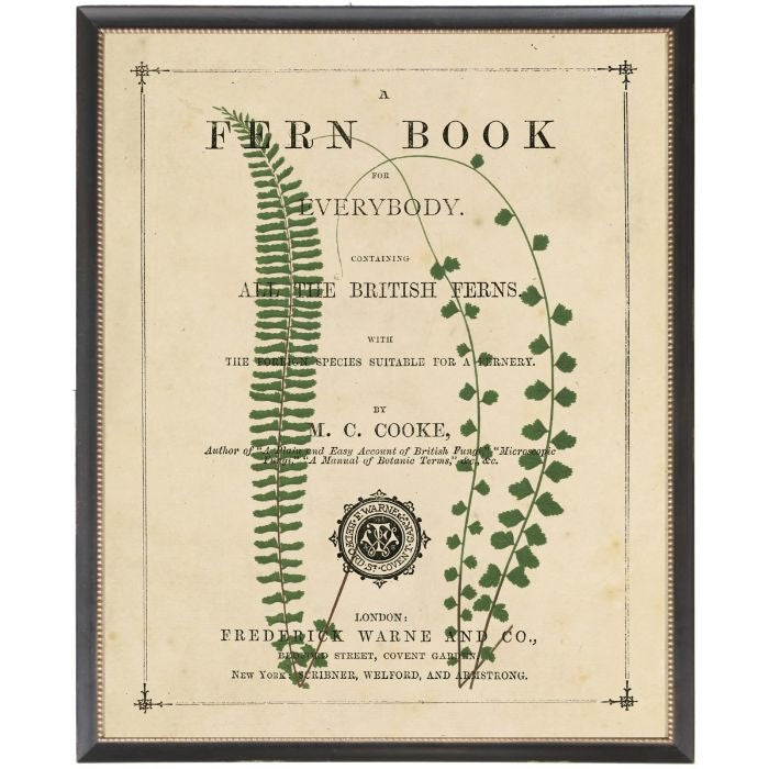 fern wall art