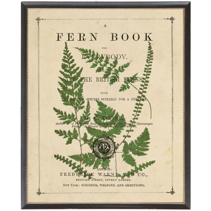 fern wall art