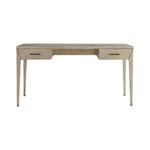 Oak Desk - Dublin - Antique Brass Details