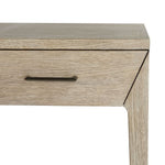 Oak Desk - Dublin - Antique Brass Details