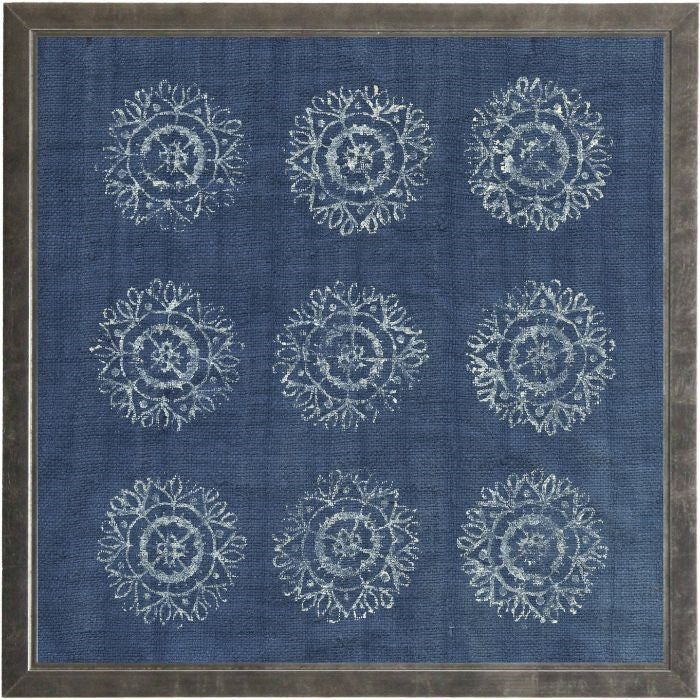 Block Print Indigo Linen