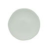 dessert plate set stoneware off white matte dot edge