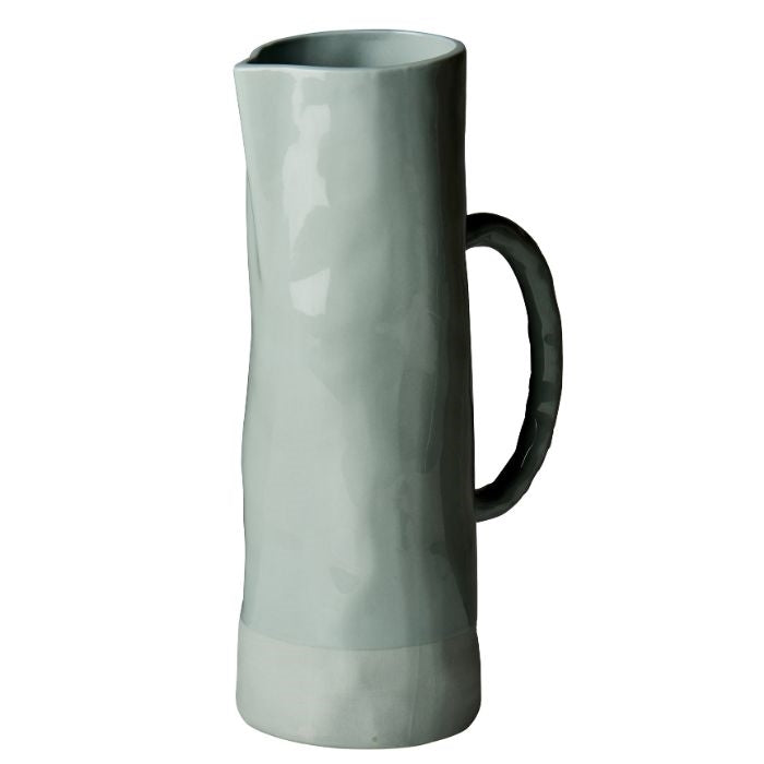 blue gray pitcher