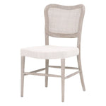 natural gray oak dining chair cane back