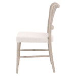 natural gray oak dining chair cane back