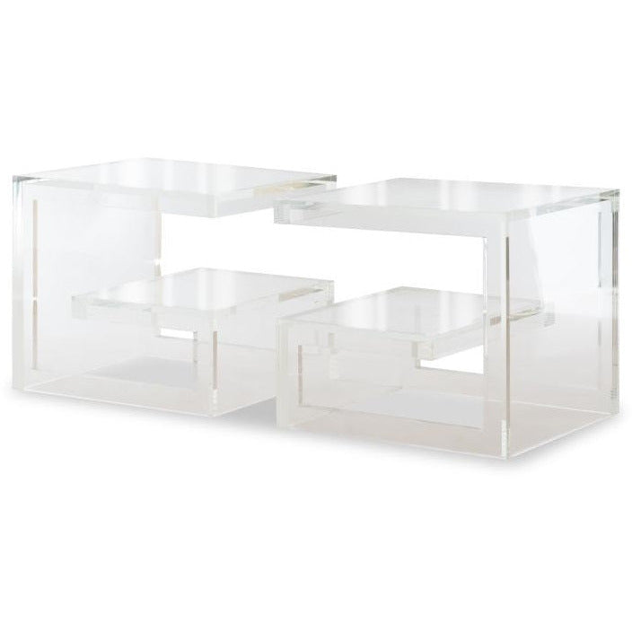 acrylic cocktail table contemporary asian inspired