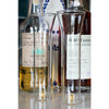 champagne glass set gold ball base