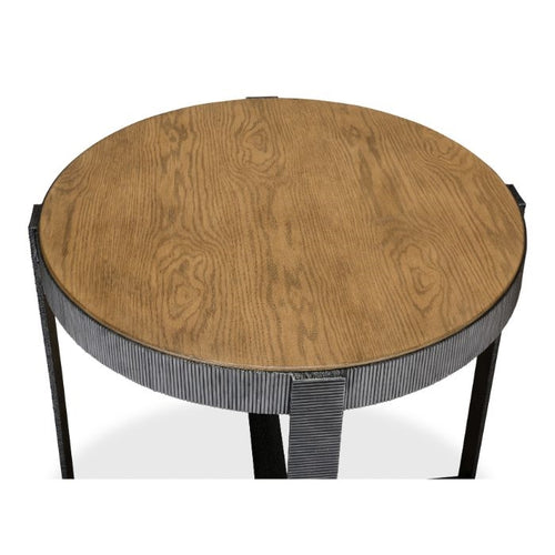 walnut white oak veneer table