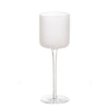 frosted wine glass set designer contemporary