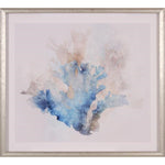 blue coral giclee wall art