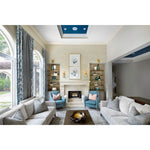 blue coral giclee wall art