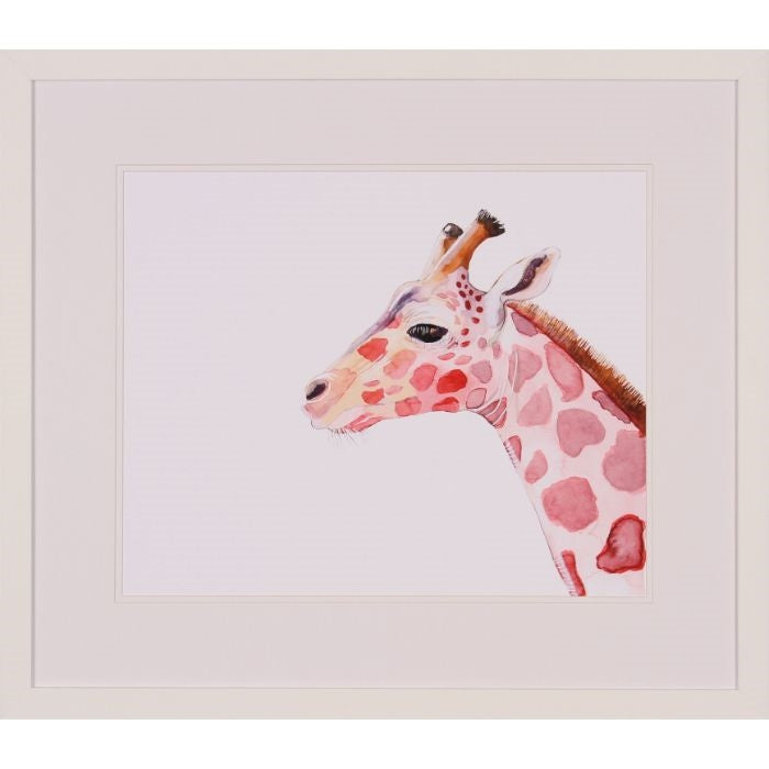 safari giraffe wall art