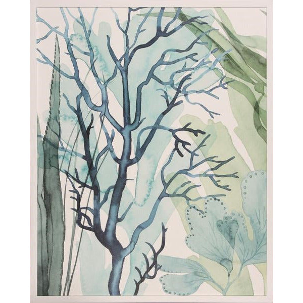Sea Leaves Canvas Wall Art