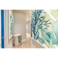 Sea Leaves Canvas Wall Art