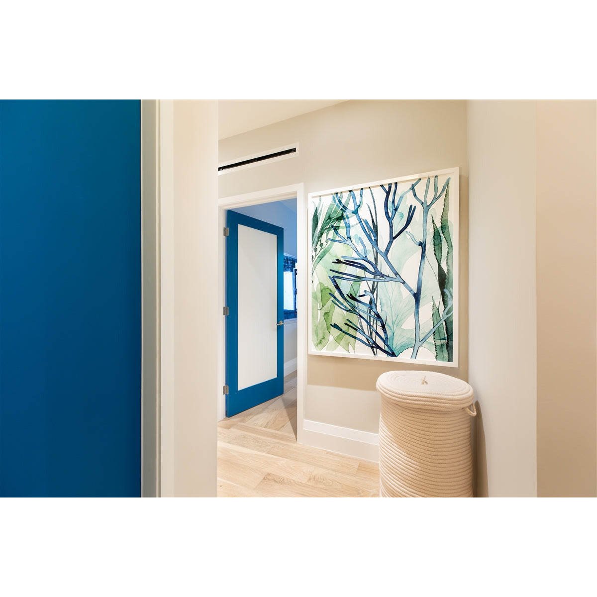 Sea Leaves Canvas Wall Art