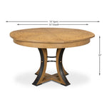 Designer Sarreid Ltd. Unique Luxury Tower Jupe Dining Table