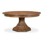 Giselle Jupe Dining Table Medium - Round Expandable Dining Table Dark