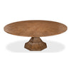 Jupe expandable dining table light mink finish medium