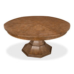 Jupe expandable dining table light mink finish medium