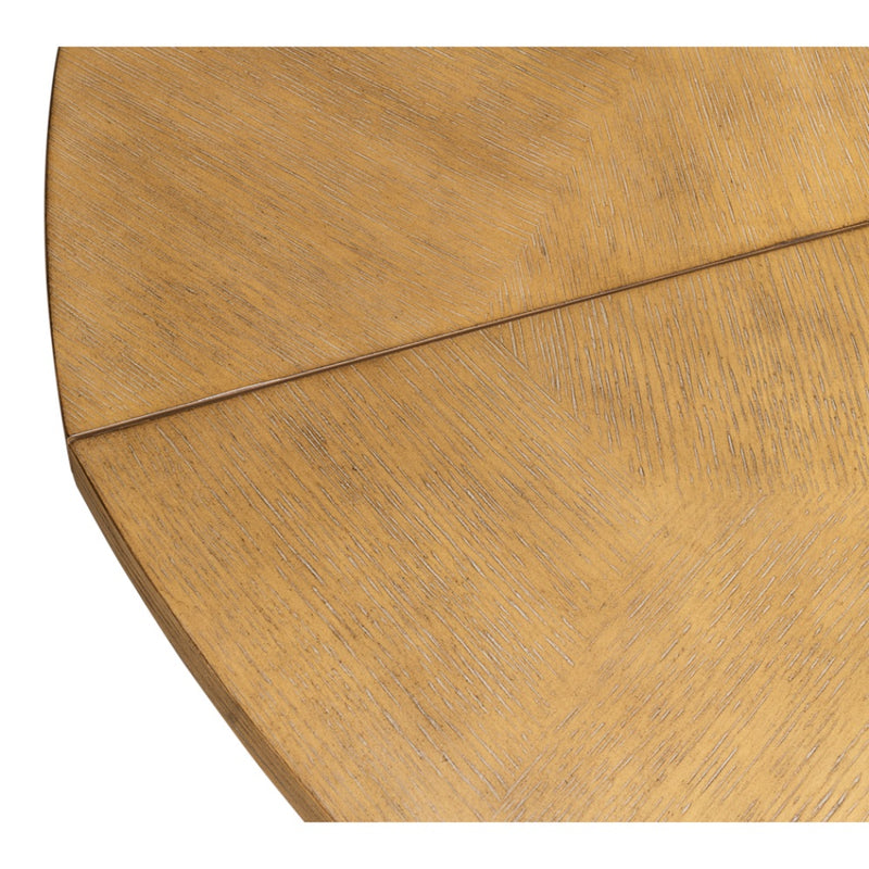 Jupe expandable dining table heather grey finish large