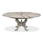dining table round Jupe expandable grey