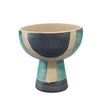 aqua ceramic vessel bowl