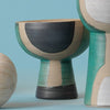 aqua ceramic vessel bowl