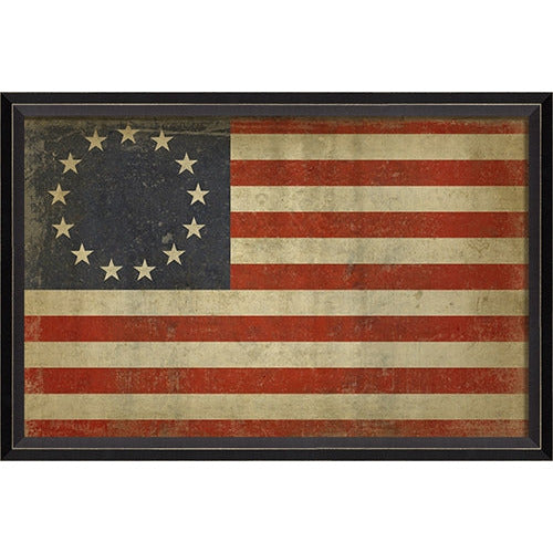 Spicher & Company America 1776 Betsy Ross Flag Art Print
