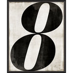 Art Print - Alpha Numeric BC on White (size + number options)