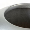 silver aluminum planter oversized fiberglass