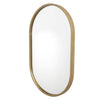 oval wall mirror gold frame