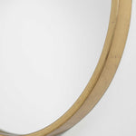 oval wall mirror gold frame