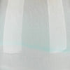 blown glass table lamp light blue white taupe slender tall acrylic base white linen drum shade
