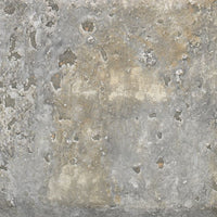 gray table lamp concrete-like texture ceramic white linen drum shade