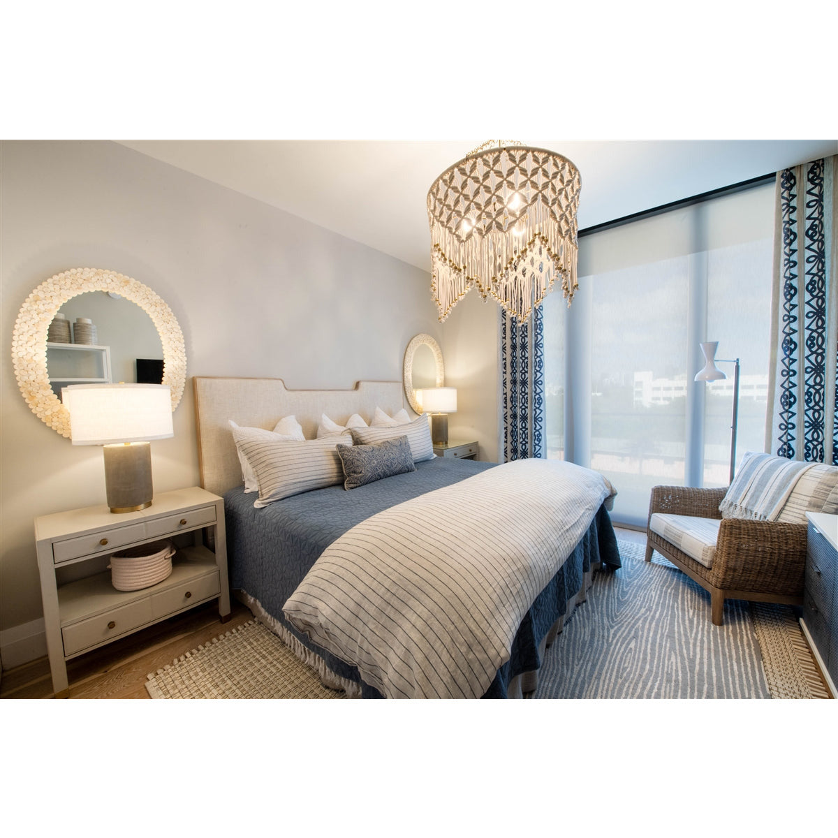 gray table lamp linen shade metal antique brass